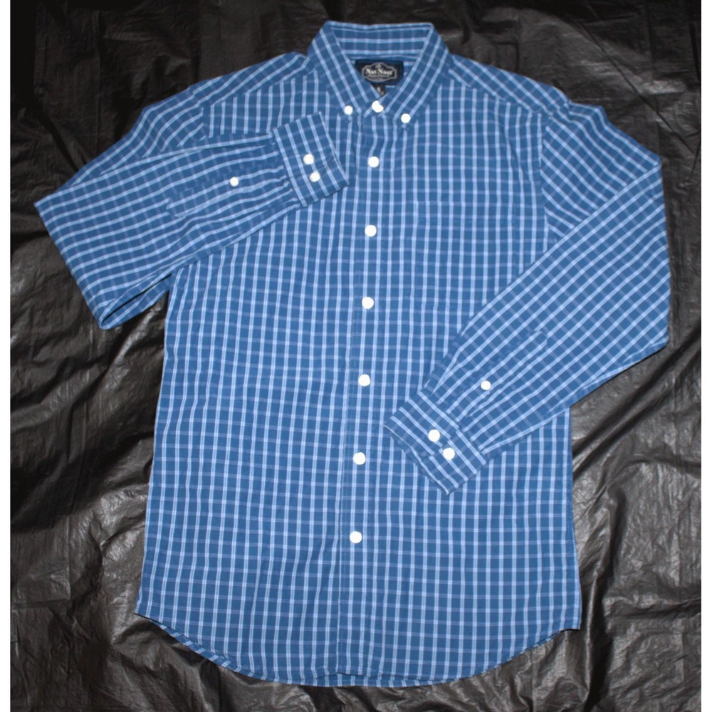 Nat Nast Luxury Originals Mens‎ Long Sleeve Button Down Shirt Size Small